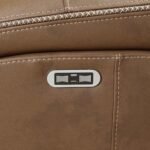 Lambeth Faux Leather 3 Seater Power Recliner Sofa - Image 3