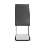Maela Grey Faux Leather Dining Chair - Image 10
