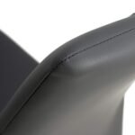 Maela Grey Faux Leather Dining Chair - Image 8