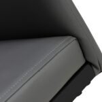 Maela Grey Faux Leather Dining Chair - Image 9