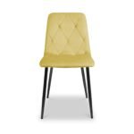 Taran Brushed Velvet Dining Chair - Image 3