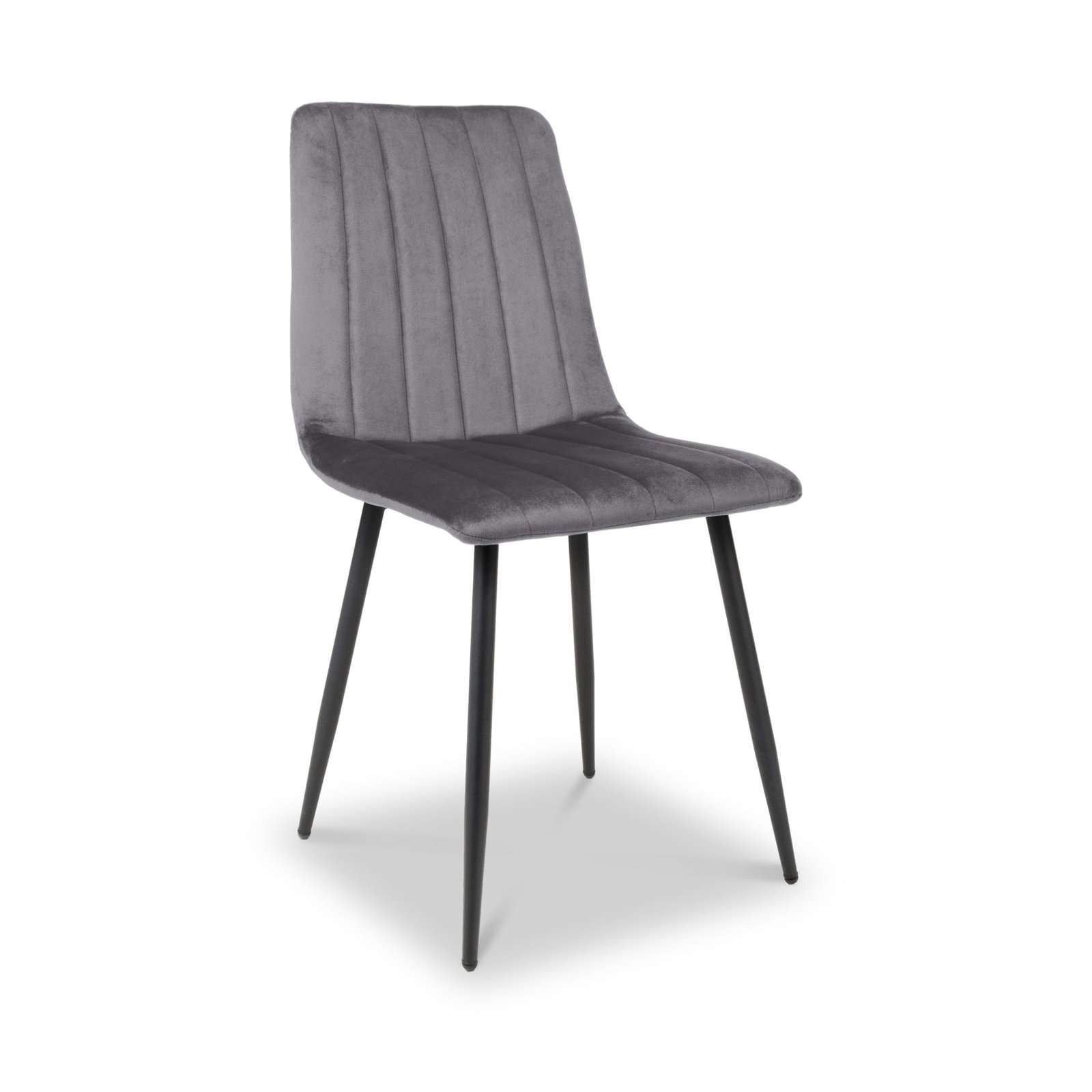 Luna Brushed Velvet Dining Chair - Image 1