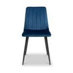 Luna Brushed Velvet Dining Chair - Image 10