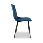 Luna Brushed Velvet Dining Chair - Image 13