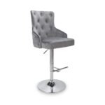 Arddun Brushed Velvet Bar Stool