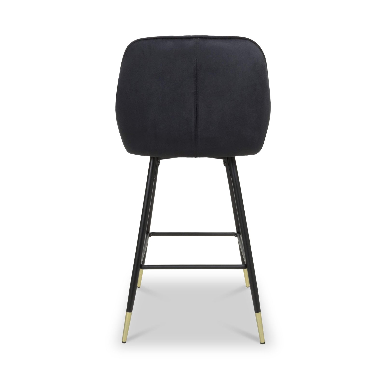 Elen Brushed Velvet Bar Stool - Image 8