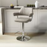 Rhonwen Faux Leather Bar Stool - Image 2