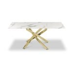Melody Marble Effect Coffee Table - Image 2