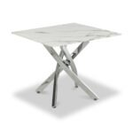 Melody Marble Effect Side Table - Image 4