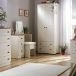 Brixham Cream Dressing Table with Stool - Image 2