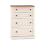 Brixham Cream 4 Drawer Deep Chest