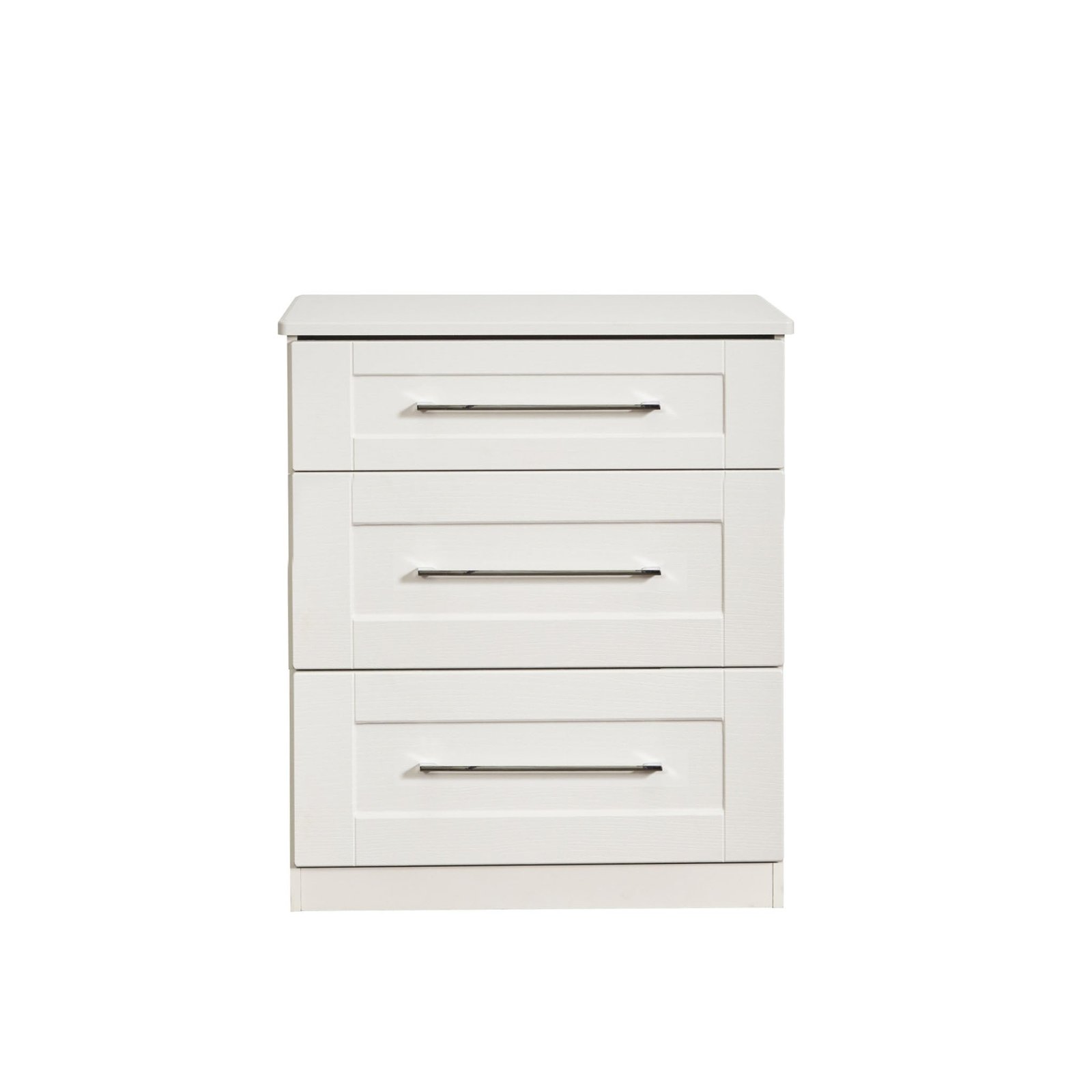 RFYOR049WAWA-bellamy-white-3-drawer-deep-chest-roseland-furniture-1_5f8244c6-5380-4b54-a08a-0c4beec38507 Bellamy 3 Drawer Deep Chest - Image 1