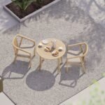 Riven Outdoor Dining Chair - Image 7