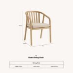 Riven Outdoor Dining Chair - Image 8