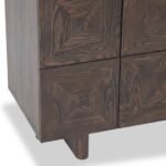Roka Oak Geometric 2 Door Cabinet - Image 8