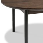 Roka Oak Round Dining Table - Image 4