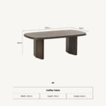 Roka Oak Coffee Table - Image 9