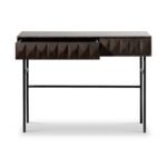 Roka Oak Geometric Console Table - Image 5