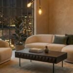Roka Oak Geometric Coffee Table - Image 6