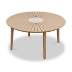 Roma FSC 6 Seater 150cm Round Sunray with Concrete Insert Dining Set with 6 Sol Dining Chairs - Image 6