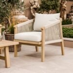 Roma FSC 5 Seater Triple Lounge Set with Rectangular Coffee Table - Image 3