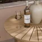 Roma FSC Sunray 80cm Bistro Set with 2 Sol Dining Chairs - Image 3