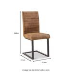 Robyn Faux Leather Dining Chair - Image 2