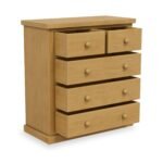 Chiswick Pine 2 over 3 Drawer Chest - Image 4
