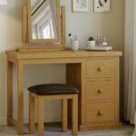 Chiswick Pine 3 Drawer Dressing Table - Image 2