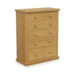 Chiswick Pine Large 2 over 4 Drawer Chest