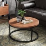 Dunstan Acacia Round Coffee Table - Image 2
