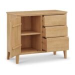Durham Oak Small Sideboard - Image 4
