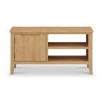 Durham Oak Small 90cm TV Unit - Image 3