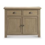 Taunton Smoked Oak Small Sideboard - Image 3
