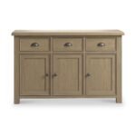 Taunton Smoked Oak Large Sideboard - Image 3