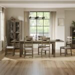 Taunton Smoked Oak 140-180 cm Extendable Dining Table - Image 2