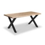 Petra Acacia 180cm Dining Table with X Leg