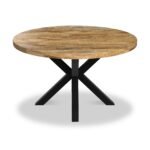 Gendry Mango 130cm Round Dining Table - Image 3