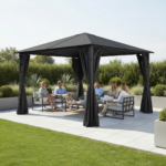 Titan 3m x 3m Galvanised Steel Gazebo