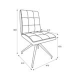 Tressa Boucle Dining Chair - Image 14