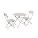 Venice 70cm Square Bistro Set - Image 4