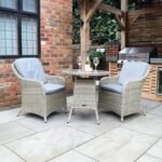 Wentworth 2 Seat Deluxe Rattan Bistro Set