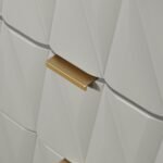Geo 4 Drawer Chest with Gold Hairpin Legs - Image 4