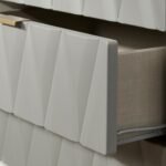 Geo 2 Drawer Utility with Gold Hairpin Legs - Image 3