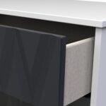 Geo 2 Drawer Utility with Gold Hairpin Legs - Image 7
